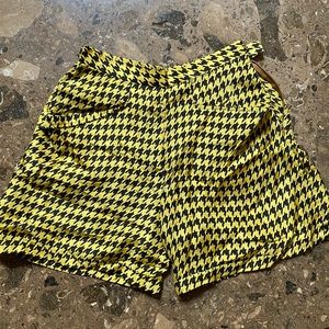 Houndstooth shorts